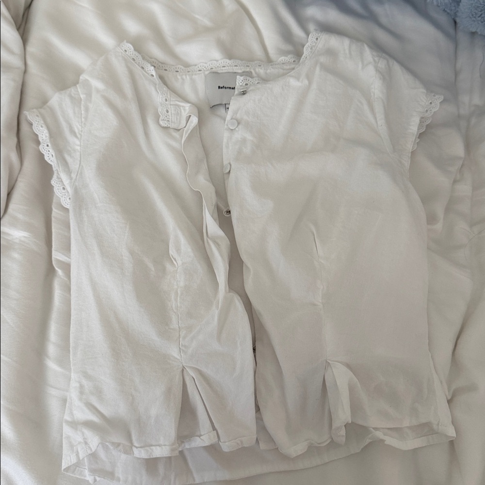 Reformation White Two-Piece Set - Picture 2 of 3